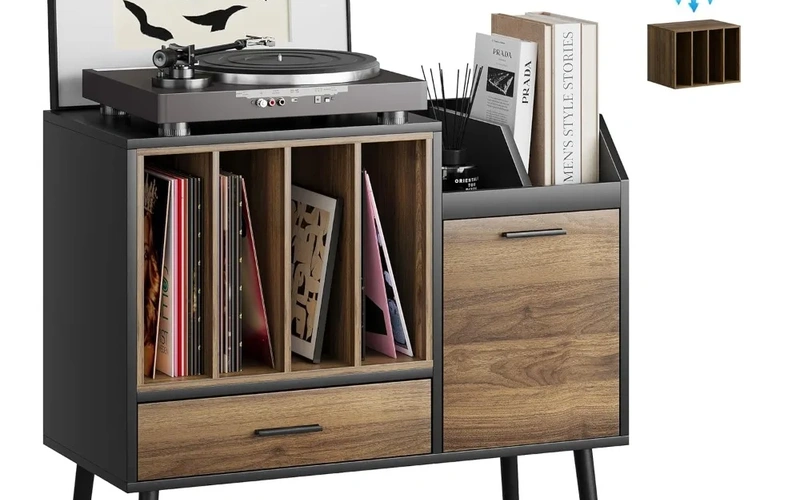 elegant-vinylrecordstoragecabinet-with-nesting-crate